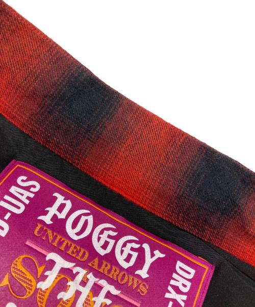 UNITED ARROWS & SONS（ユナイテッドアローズ アンド サンズ）UNITED ARROWS & SONS (ユナイテッドアローズ アンド サンズ) POGGY THE MAN (ポギーザマン) ジャケット レッド サイズ:Ｍの古着・服飾アイテム