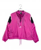 NIKEナイキ）の古着「ヘリテージウーブンジャケット」｜ショッキングピンク