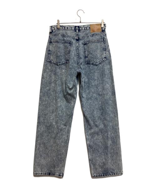 X-LARGE（エクストララージ）X-LARGE (エクストララージ) CHEMICAL WIDE DENIM PANTS スカイブルー サイズ:32インチの古着・服飾アイテム