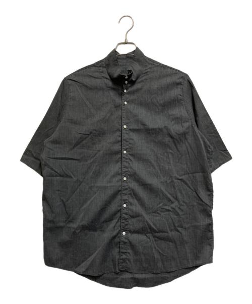 NO CONTROL AIR（ノーコントロールエアー）NO CONTROL AIR (ノーコントロールエアー) トロピカルハイネックシャツ グレー サイズ:Sの古着・服飾アイテム