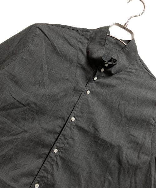 NO CONTROL AIR（ノーコントロールエアー）NO CONTROL AIR (ノーコントロールエアー) トロピカルハイネックシャツ グレー サイズ:Sの古着・服飾アイテム