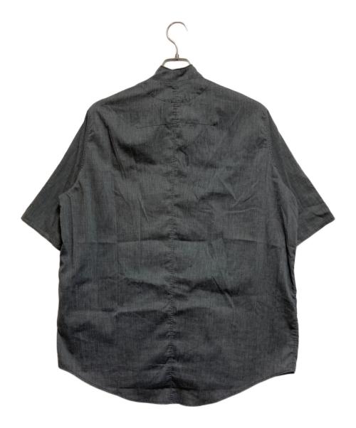 NO CONTROL AIR（ノーコントロールエアー）NO CONTROL AIR (ノーコントロールエアー) トロピカルハイネックシャツ グレー サイズ:Sの古着・服飾アイテム