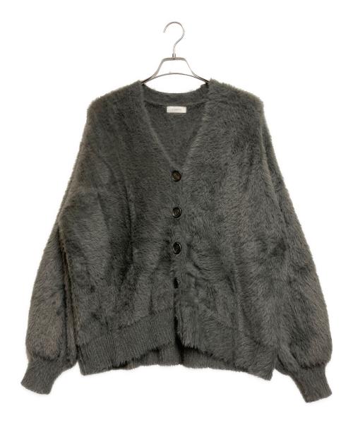 cizatto（シザット）cizatto (シザット) シャギーカーディガン グレー サイズ:不明の古着・服飾アイテム