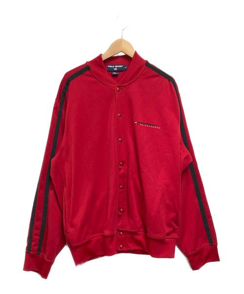 POLO SPORT（ポロスポーツ）POLO SPORT (ポロスポーツ) ジャージトップ レッド サイズ:ＳＩＺＥ　ＸＬの古着・服飾アイテム