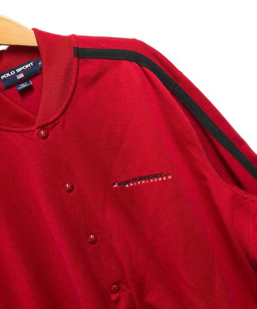 POLO SPORT（ポロスポーツ）POLO SPORT (ポロスポーツ) ジャージトップ レッド サイズ:ＳＩＺＥ　ＸＬの古着・服飾アイテム