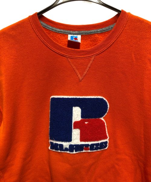 RUSSELL ATHLETIC（ラッセルアスレチック）RUSSELL ATHLETIC (ラッセルアスレチック) X-LARGE (エクストララージ) スウェット オレンジ サイズ:XLの古着・服飾アイテム