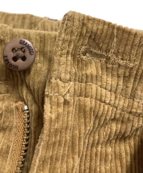 GRAMICCI（グラミチ）GRAMICCI (グラミチ) CORDUROY LOOSE TAPERED PANT ブラウン サイズ:USA XS / ASIA Sの古着・服飾アイテム