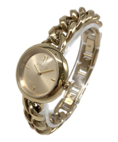 FURLA（フルラ）FURLA (フルラ) 腕時計 ゴールドの古着・服飾アイテム