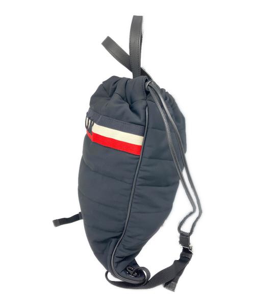 MONCLER（モンクレール）MONCLER (モンクレール) 18SS ジムロゴバックパック ブラックの古着・服飾アイテム