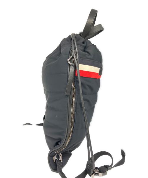MONCLER（モンクレール）MONCLER (モンクレール) 18SS ジムロゴバックパック ブラックの古着・服飾アイテム