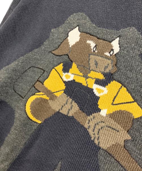 PHAT FARM（ファットファーム）PHAT FARM (ファットファーム) クルーネックニット ネイビー サイズ:XXLの古着・服飾アイテム