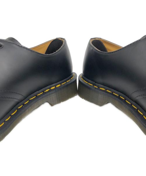 Dr.Martens（ドクターマーチン）Dr.Martens (ドクターマーチン) 3ホールシューズ ブラック サイズ:UK 8の古着・服飾アイテム