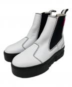 PUMAプーマ）の古着「MAYZE CHELSEA POP WNS」｜ホワイト