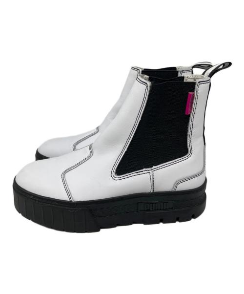PUMA（プーマ）PUMA (プーマ) MAYZE CHELSEA POP WNS ホワイト サイズ:24ｃｍの古着・服飾アイテム