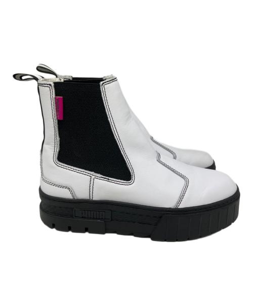 PUMA（プーマ）PUMA (プーマ) MAYZE CHELSEA POP WNS ホワイト サイズ:24ｃｍの古着・服飾アイテム