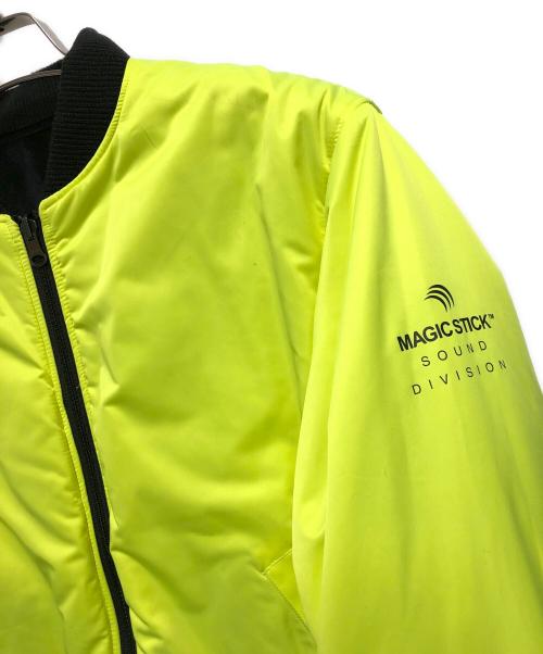 MAGIC STICK（マジックスティック）MAGIC STICK (マジックスティック) VIPボンバージャケット ブラック×イエロー サイズ:Ｍの古着・服飾アイテム