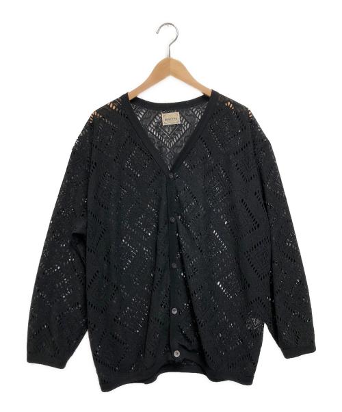 BEAT.F.P.G（ビートエフピージー）BEAT.F.P.G (ビートエフピージー) カーディガン ブラック サイズ:ＳＩＺＥ　Ｌの古着・服飾アイテム