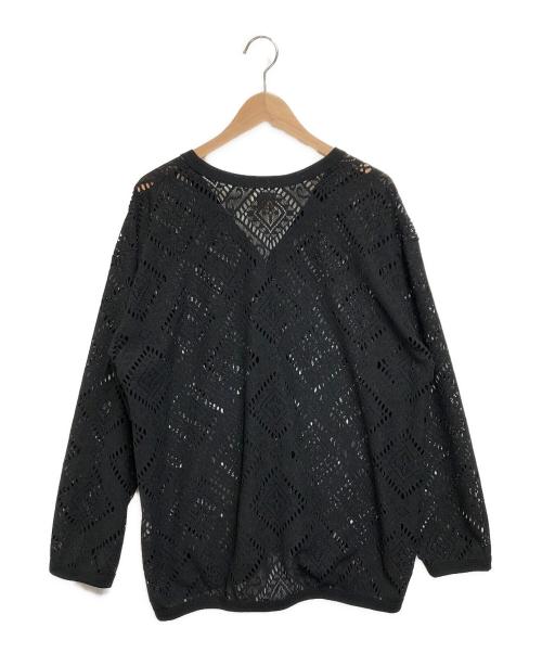 BEAT.F.P.G（ビートエフピージー）BEAT.F.P.G (ビートエフピージー) カーディガン ブラック サイズ:ＳＩＺＥ　Ｌの古着・服飾アイテム