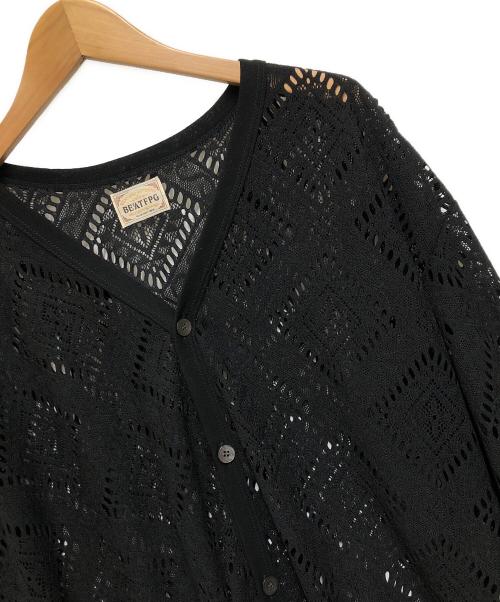 BEAT.F.P.G（ビートエフピージー）BEAT.F.P.G (ビートエフピージー) カーディガン ブラック サイズ:ＳＩＺＥ　Ｌの古着・服飾アイテム