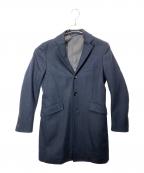 THE SUIT SELECTザ スーツセレクト）の古着「チェスターコート」｜ネイビー