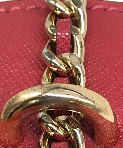 TORY BURCH（トリーバーチ）TORY BURCH (トリーバーチ) チェーンショルダーバッグ ピンクの古着・服飾アイテム