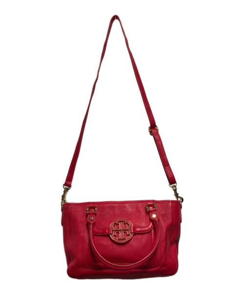 TORY BURCH（トリーバーチ）TORY BURCH (トリーバーチ) 2WAYバッグ ピンクの古着・服飾アイテム