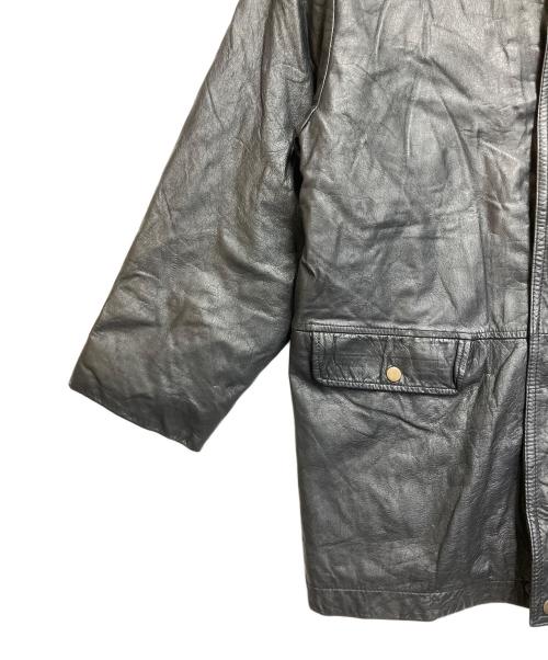 BUT BUSILY（バット ビジリィ）BUT BUSILY (バット ビジリィ) レザージャケット ブラック サイズ:SIZE 不明の古着・服飾アイテム
