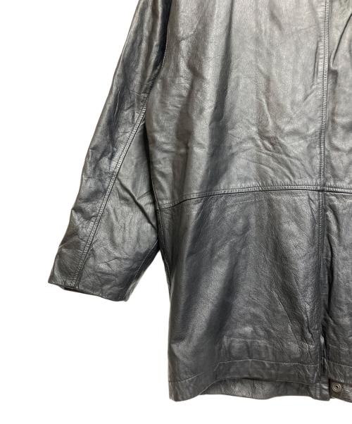 BUT BUSILY（バット ビジリィ）BUT BUSILY (バット ビジリィ) レザージャケット ブラック サイズ:SIZE 不明の古着・服飾アイテム