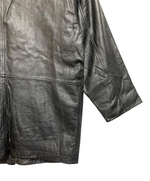 BUT BUSILY（バット ビジリィ）BUT BUSILY (バット ビジリィ) レザージャケット ブラック サイズ:SIZE 不明の古着・服飾アイテム