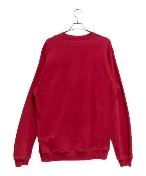 KANSAI MAN（カンサイマン）KANSAI MAN (カンサイマン) 刺繍スウェット レッド サイズ:Lの古着・服飾アイテム