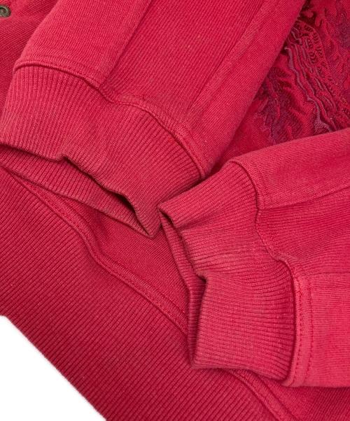 KANSAI MAN（カンサイマン）KANSAI MAN (カンサイマン) 刺繍スウェット レッド サイズ:Lの古着・服飾アイテム