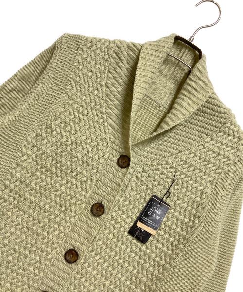 Myplanning（マイプランニング）Myplanning (マイプランニング) ニットカーディガン グリーン サイズ:身長154～162cm（M～L体型の型に適合します。）の古着・服飾アイテム