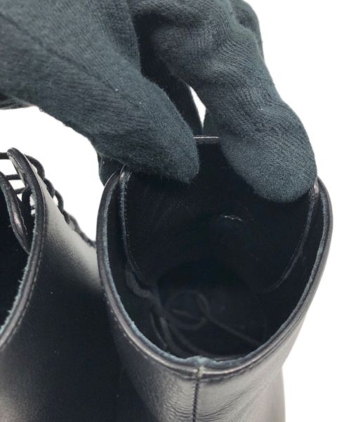 Saint Laurent Paris（サンローランパリ）Saint Laurent Paris (サンローランパリ) レースアップブーツ ブラック サイズ:38の古着・服飾アイテム