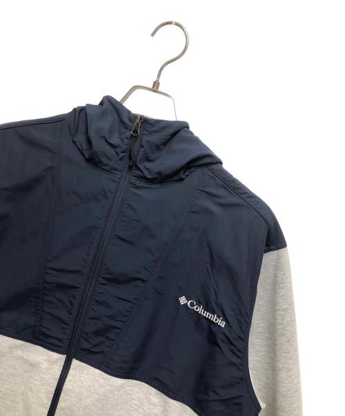 Columbia（コロンビア）Columbia (コロンビア) ウィルキンソンコーブフーディ ネイビー×グレー サイズ:Lの古着・服飾アイテム