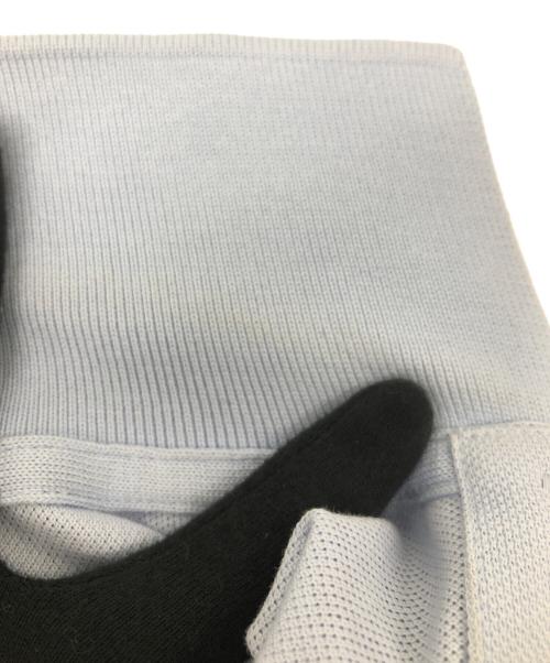 LACOSTE（ラコステ）LACOSTE (ラコステ) オーバーサイズネームプリントポロシャツ スカイブルー サイズ:FR 3　US Sの古着・服飾アイテム