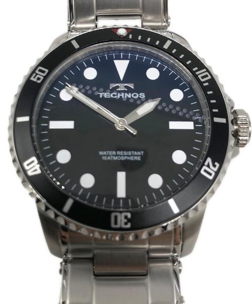TECHNOS（テクノス）TECHNOS (テクノス) 腕時計 ネイビーの古着・服飾アイテム