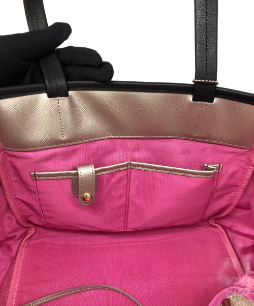 A.D.M.J.（エーディーエムジェイ）A.D.M.J. (エーディーエムジェイ) トートバッグ ブラックの古着・服飾アイテム