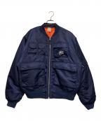 cooperクーパー）の古着「ブルゾン」｜ネイビー