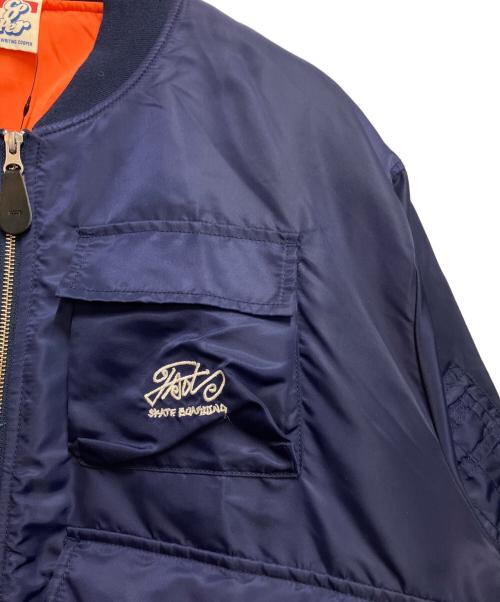 cooper（クーパー）COOPER (クーパー) ブルゾン ネイビー サイズ:FREEの古着・服飾アイテム