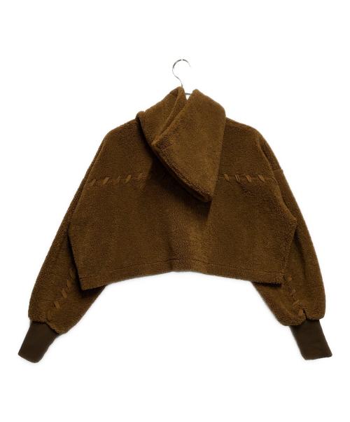 CONVERSE TOKYO（コンバーストウキョウ）CONVERSE TOKYO (コンバーストウキョウ) CLANE (クラネ) ボアパーカー ブラウン サイズ:FREEの古着・服飾アイテム