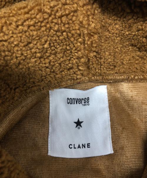 CONVERSE TOKYO（コンバーストウキョウ）CONVERSE TOKYO (コンバーストウキョウ) CLANE (クラネ) ボアパーカー ブラウン サイズ:FREEの古着・服飾アイテム