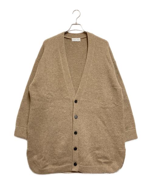 RIM.ARK（リムアーク）RIM.ARK (リムアーク) Middle length knit CD ベージュ サイズ:FREEの古着・服飾アイテム