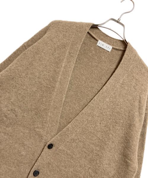 RIM.ARK（リムアーク）RIM.ARK (リムアーク) Middle length knit CD ベージュ サイズ:FREEの古着・服飾アイテム