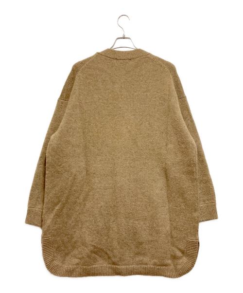 RIM.ARK（リムアーク）RIM.ARK (リムアーク) Middle length knit CD ベージュ サイズ:FREEの古着・服飾アイテム