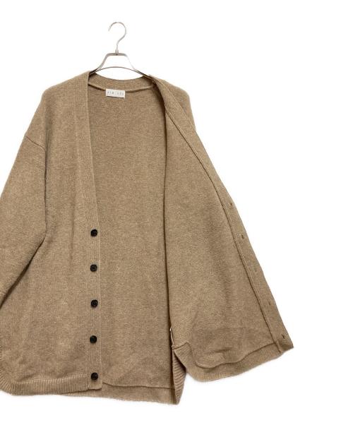 RIM.ARK（リムアーク）RIM.ARK (リムアーク) Middle length knit CD ベージュ サイズ:FREEの古着・服飾アイテム
