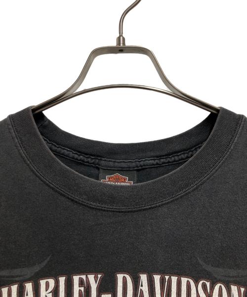 HARLEY-DAVIDSON（ハーレーダビッドソン）HARLEY-DAVIDSON (ハーレーダビッドソン) BEEFY T グレー サイズ:2XLの古着・服飾アイテム
