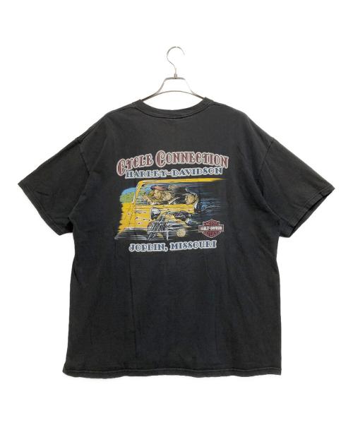 HARLEY-DAVIDSON（ハーレーダビッドソン）HARLEY-DAVIDSON (ハーレーダビッドソン) BEEFY T グレー サイズ:2XLの古着・服飾アイテム