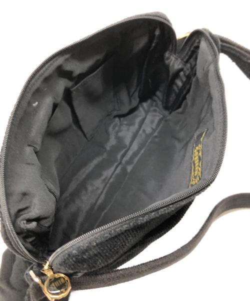 FEILER（フェイラー）FEILER (フェイラー) ショルダーバッグ ブラックの古着・服飾アイテム