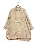 kavalカヴァル）の古着「コットンシャツ」｜ベージュ