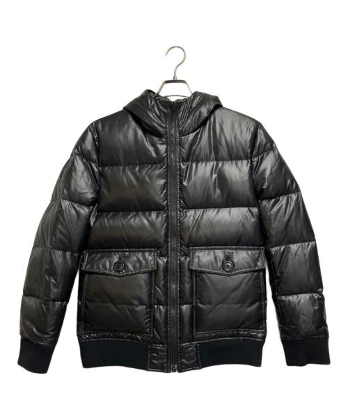 BURBERRY BLACK LABEL（バーバリーブラックレーベル）BURBERRY BLACK LABEL (バーバリーブラックレーベル) リバーシブルダウンジャケット ブラック サイズ:Ｍの古着・服飾アイテム
